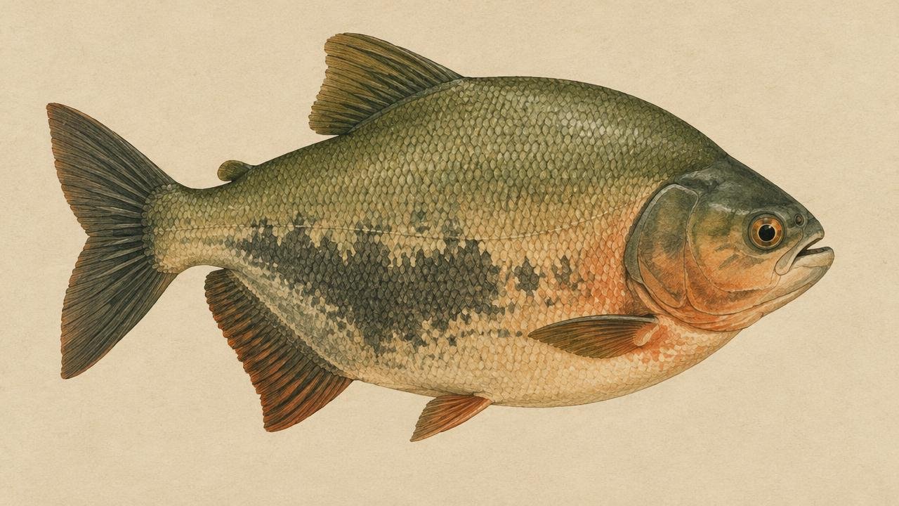 Ilustração de Tambaqui